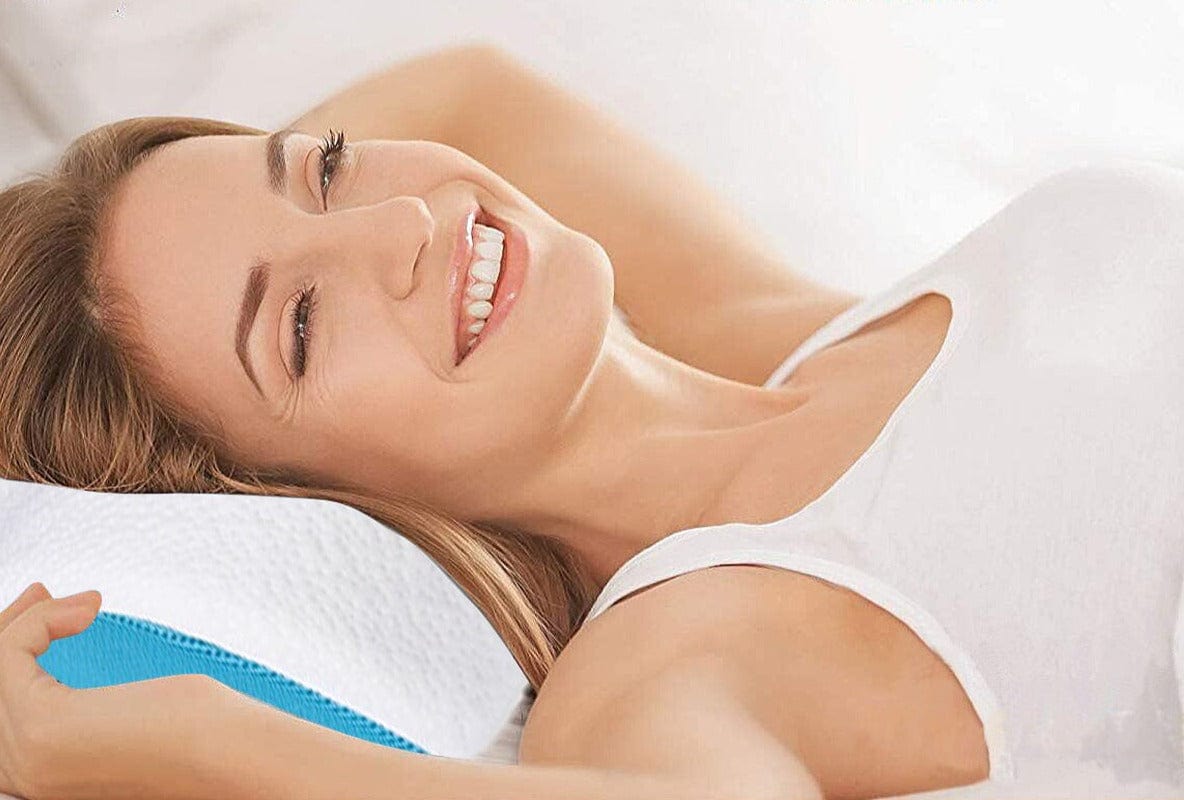 Orthopedic Pillow ErgoRest Memory Foam Pillow