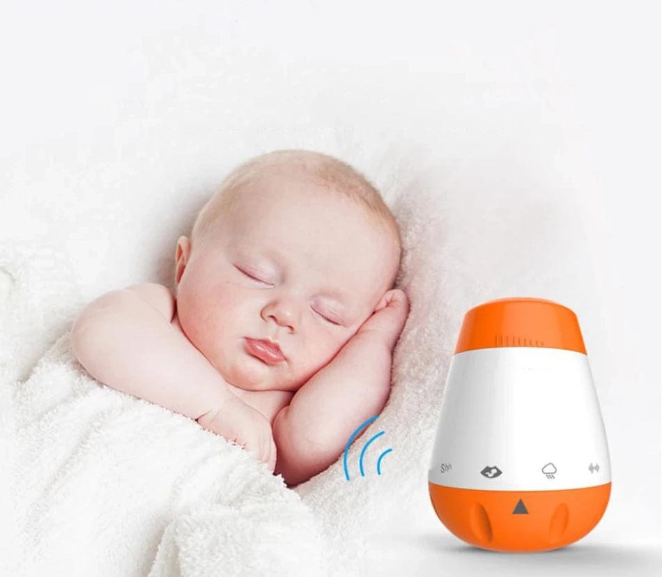 Sound Machine Orange Baby White Noise Machine Smart Music Voice Sensor