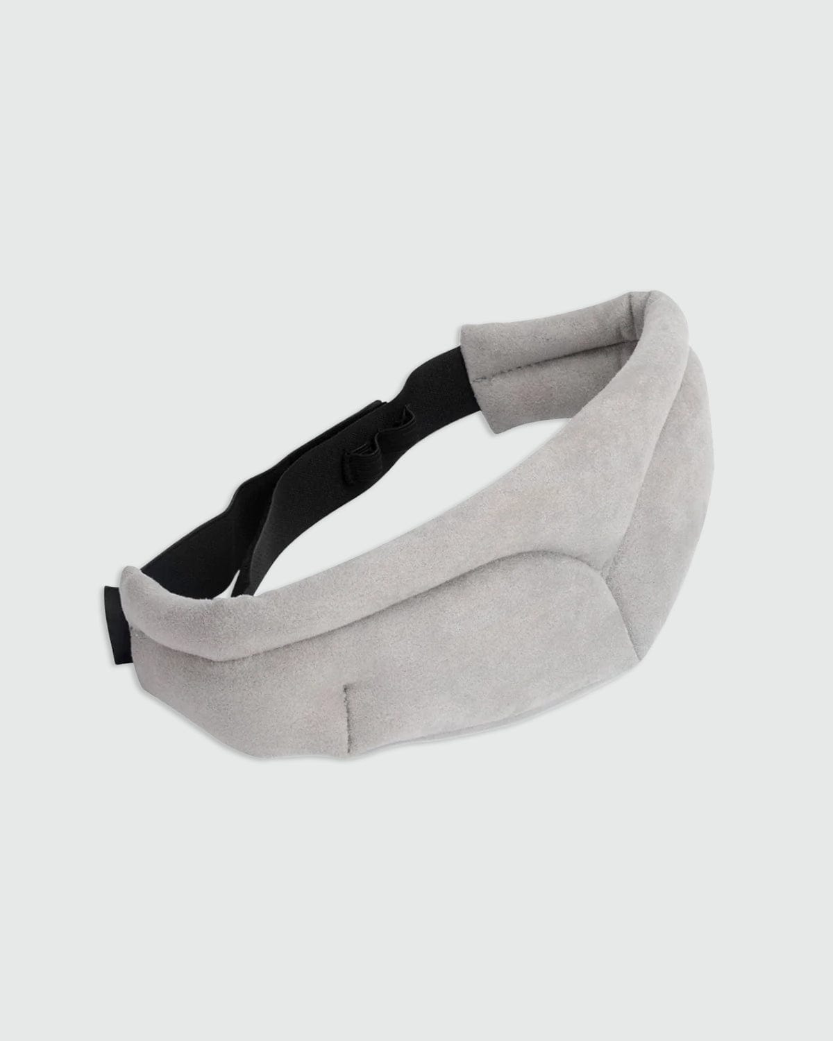 Sleep Mask Grey **Adjustable Velvet Memory Foam Sleeping Eye Mask