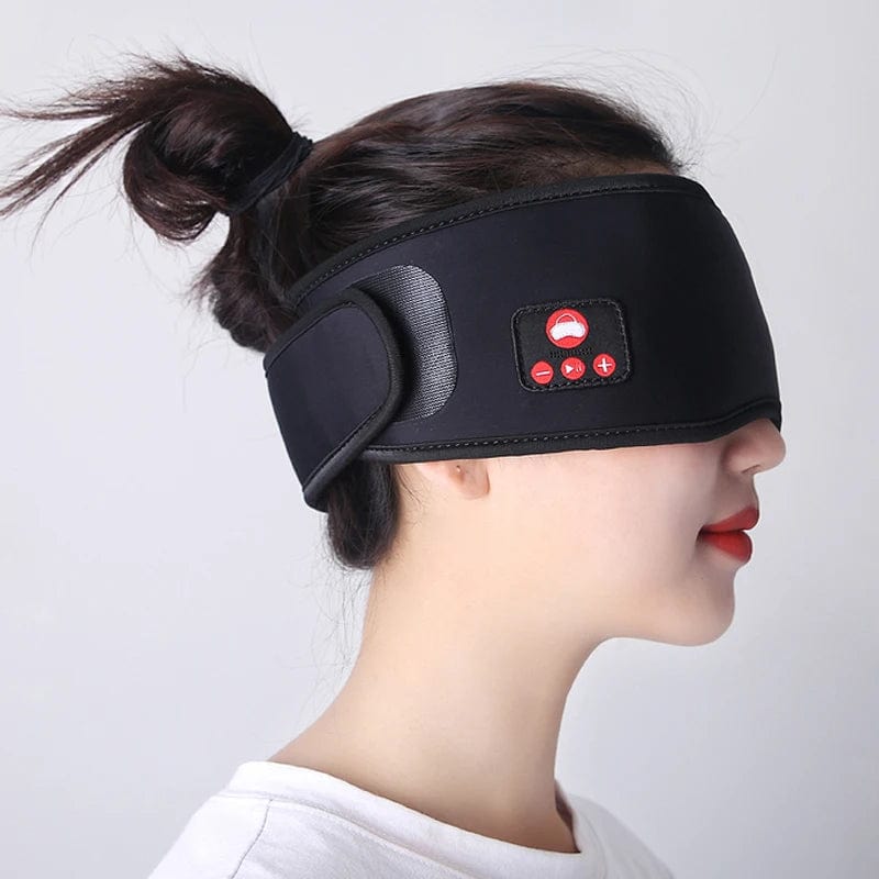 Sleep Mask Black **Bluetooth Sleep Headphones and Eye Mask