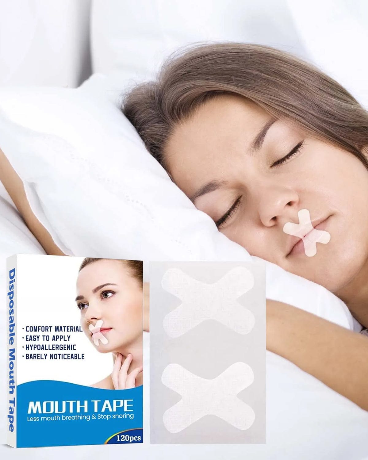 Anti-Snoring 120 pcs Anti Snoring Sticker