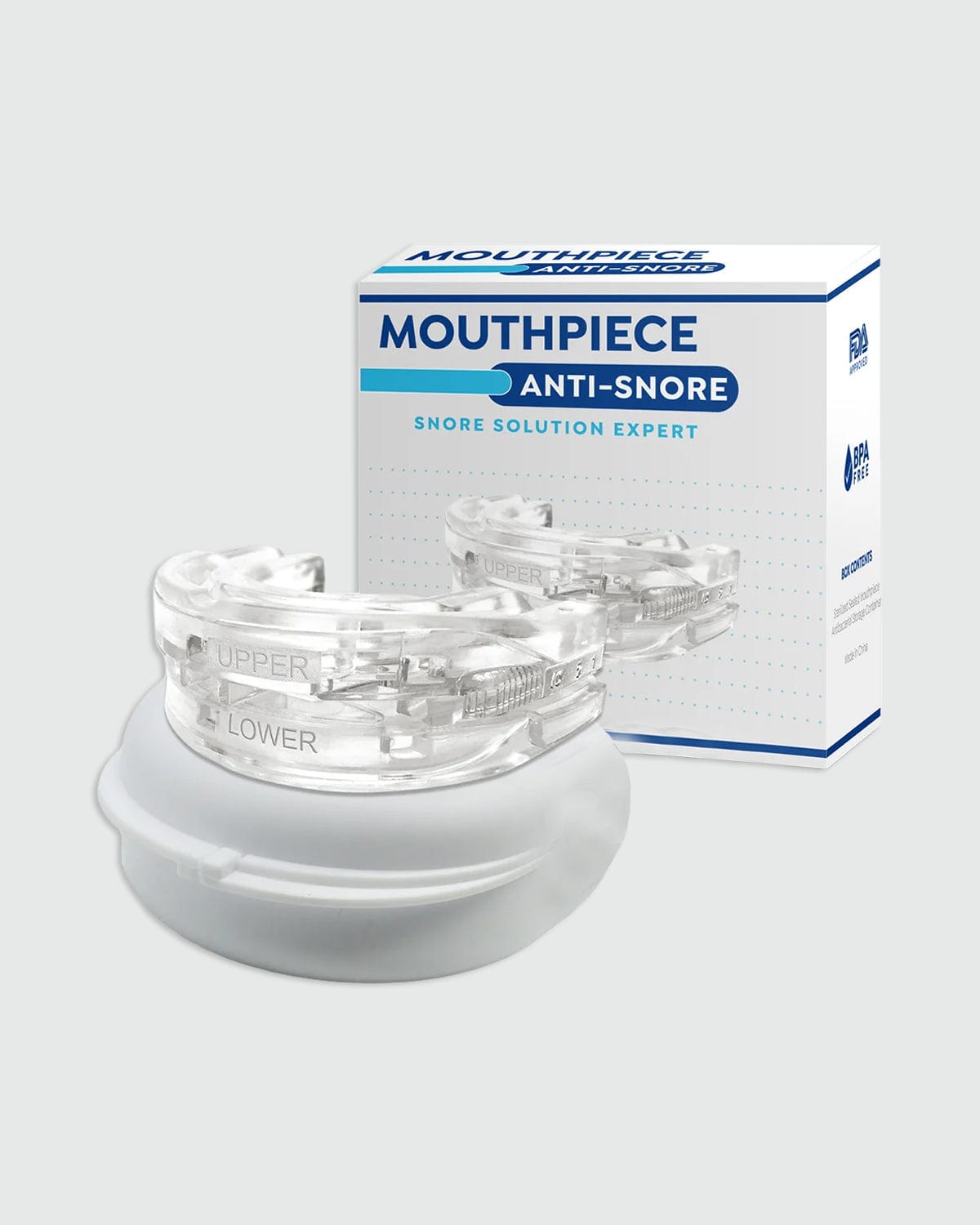 Anti-Snoring As Shown Soft Silicone Anti-Snore Mouthpiece