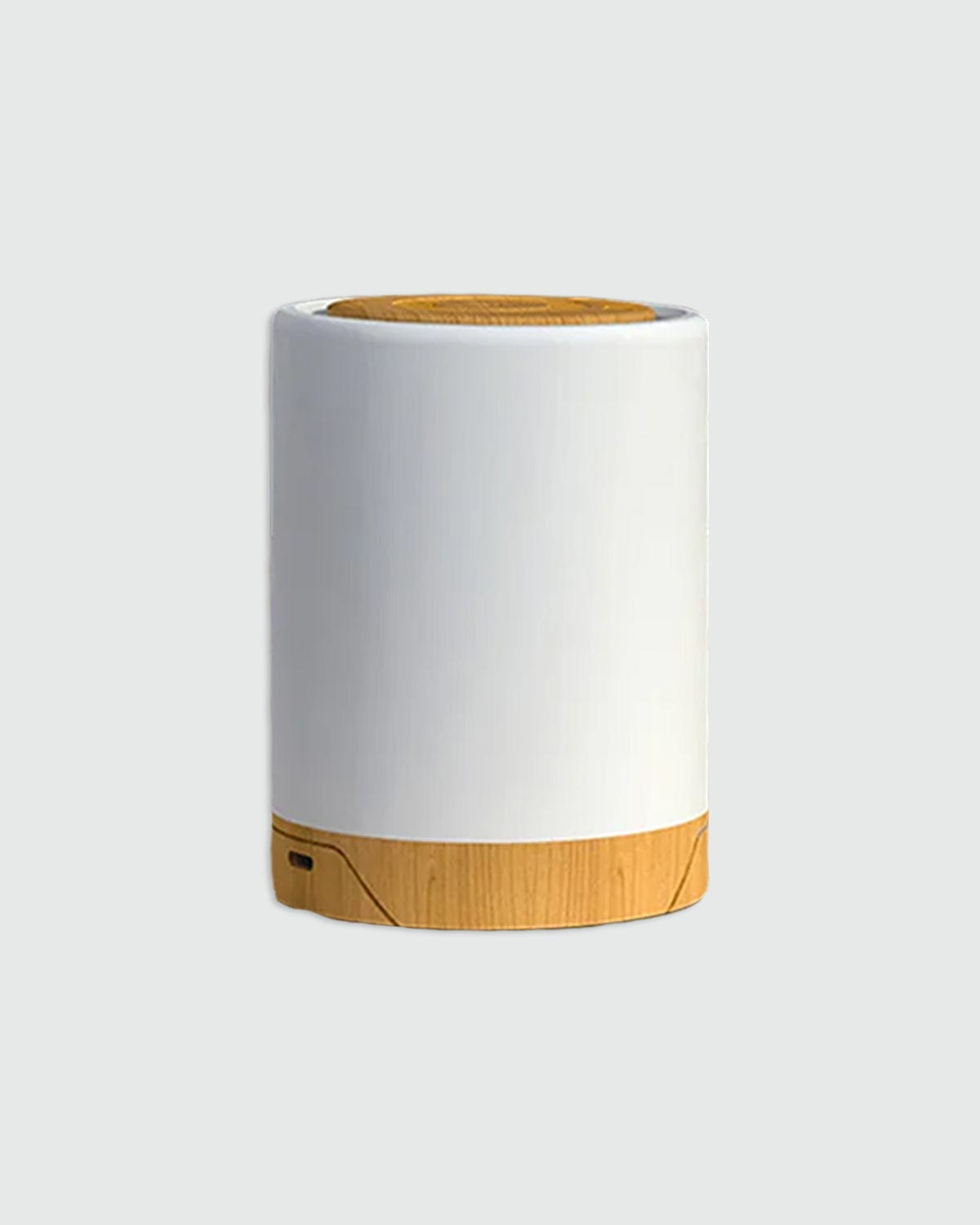 Lighting Wood Grain Rechargeable LED Night Light with Touch Control