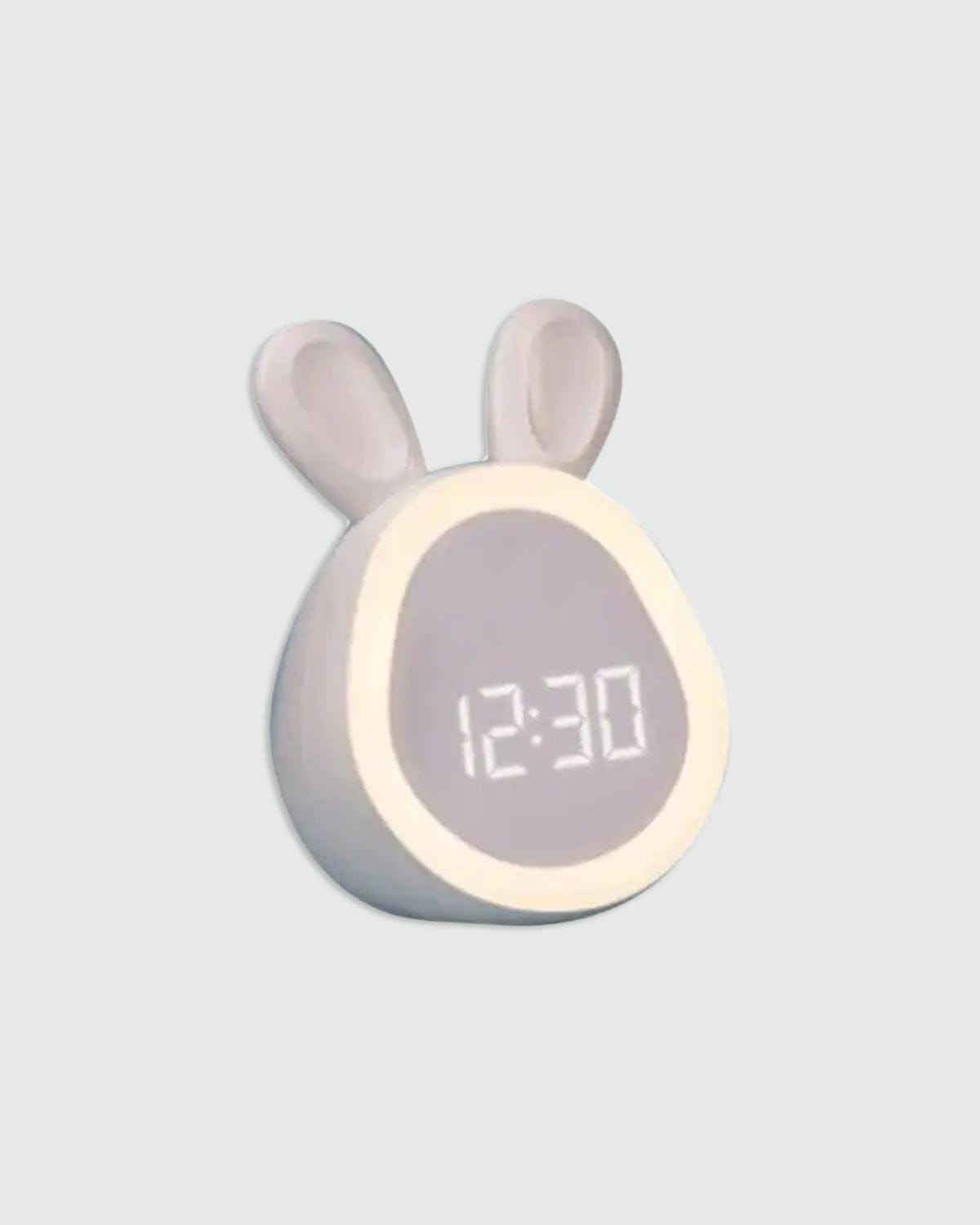 Alarm Clock White Children's Alarm Clock with Night Light