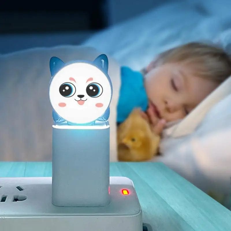 Lighting Cute Cat Voice-Controlled Night Light