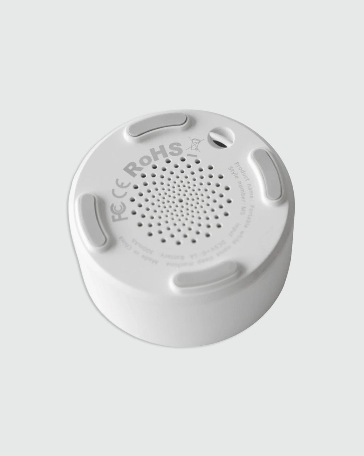 Sound Machine White Compact Sound Machine for Relaxation and Sleep