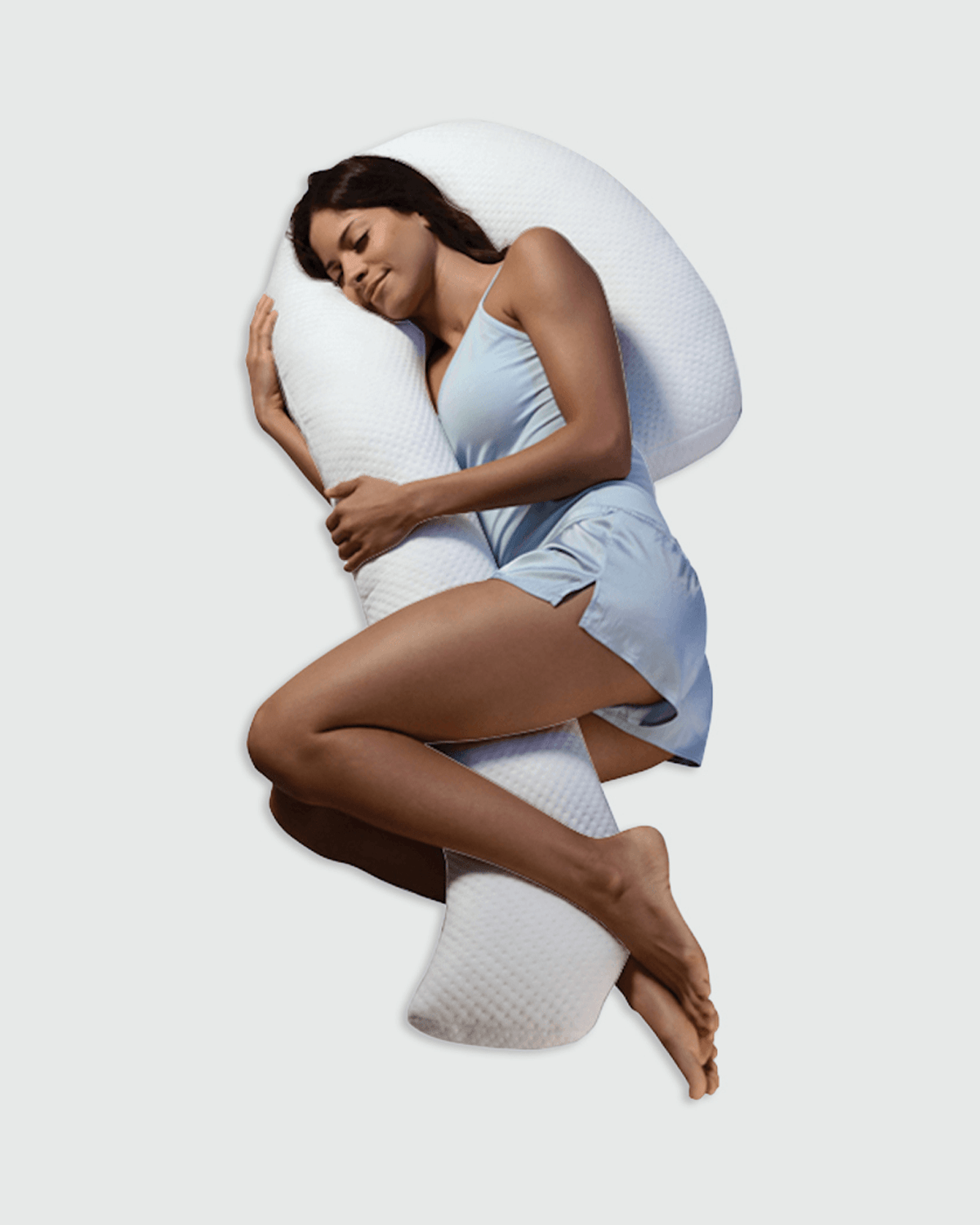 Pillows White / 111x63x15cm Contour Swan Body Pillow