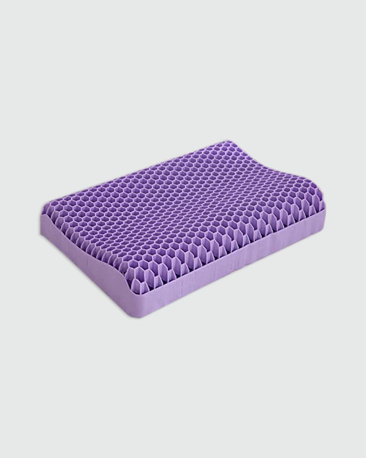 Pillows Purple 3D Honeycomb Neck Massage Pillow