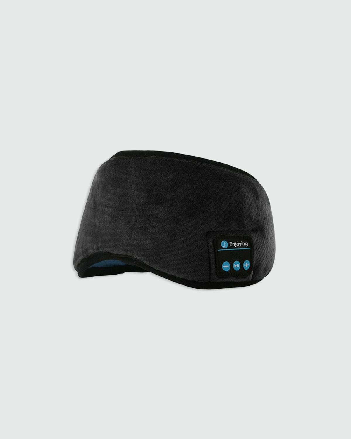 Sleep Mask Black Wireless Bluetooth Eye Mask with Noise Cancelling Audio