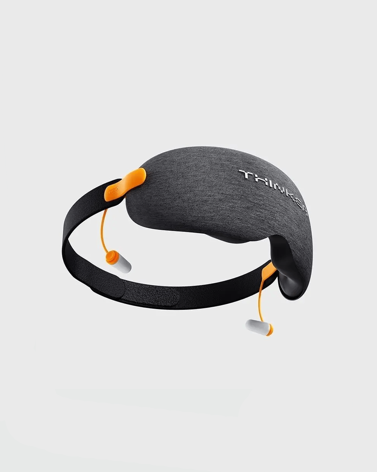 Sleep Mask Dark Grey O-VISION Noise Cancellation Sleep Mask with Earplugs