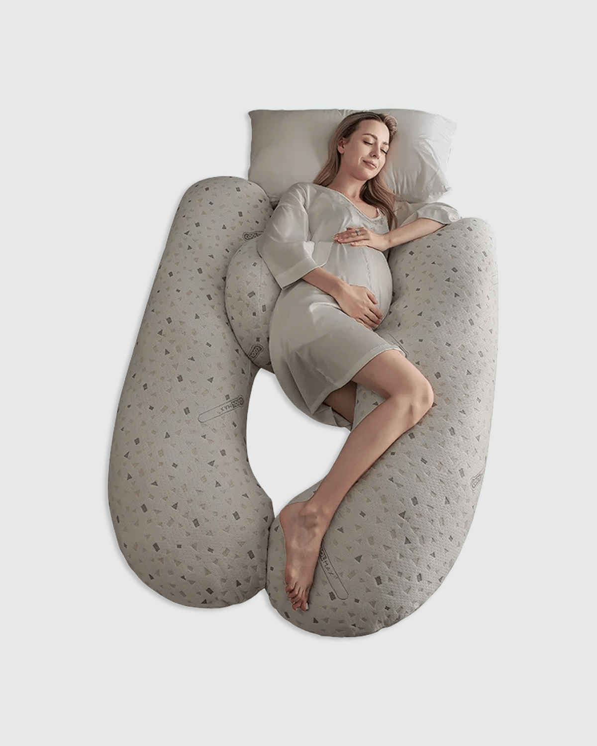 Baby Essentials Multifunctional Pregnancy Pillow for Side Sleeping