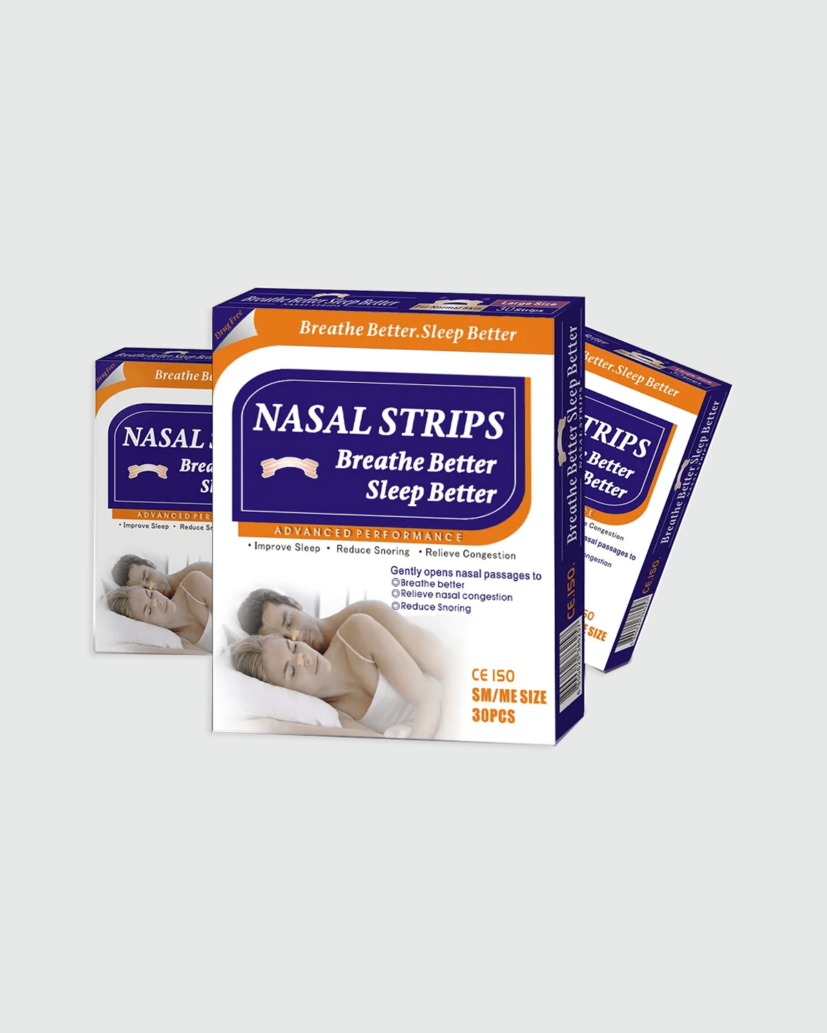 Anti-Snoring Breathe Better Nasal Strips